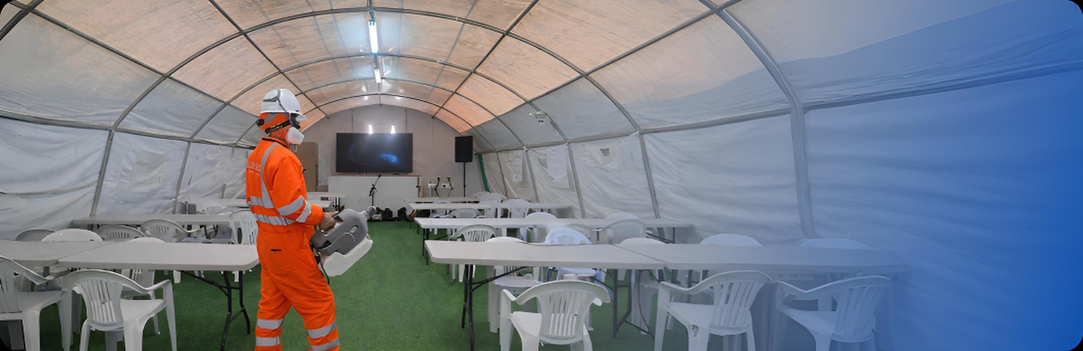 Desinfección profesional